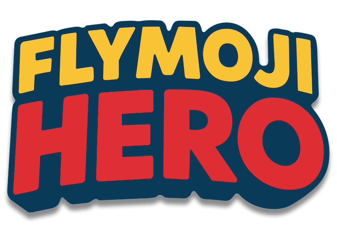 Flymoji Hero logo