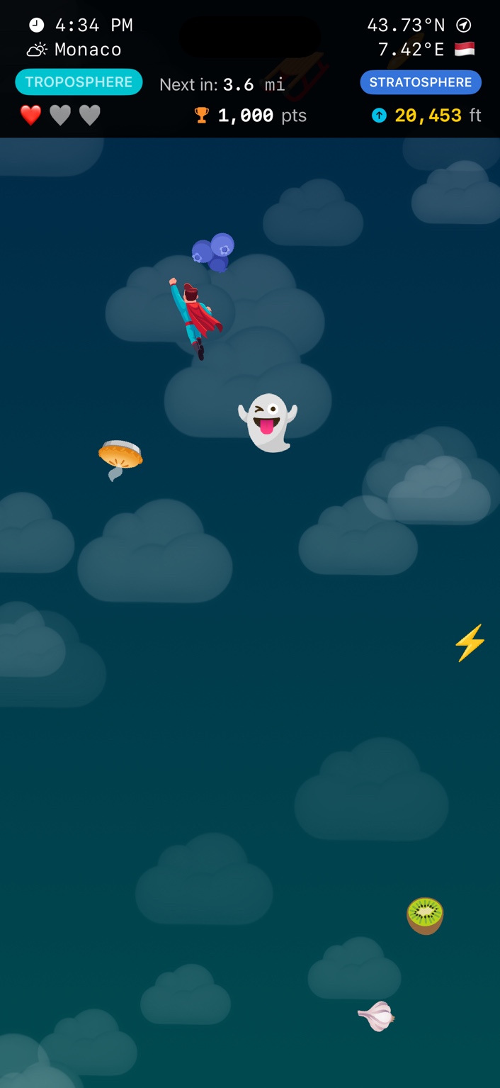 Gameplay screen
